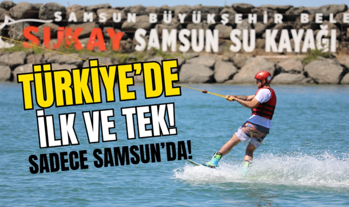 Samsun Büyükşehir Belediyesi SUKAY Türkiye'de İlk ve Tek!