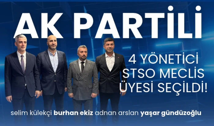 AK Partili 4 Y&ouml;netici Samsun TSO'da Meclis &Uuml;yesi Se&ccedil;ildi!