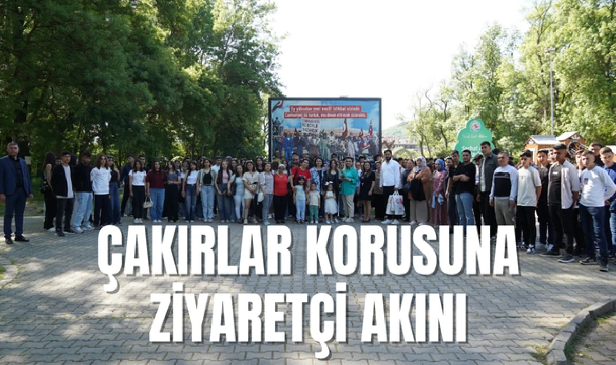 Atakum Çakırlar Korusuna Yerli Turist Akını