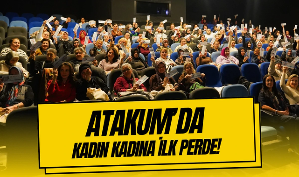 Atakum'da Kadın Kadına İlk Perde Etkinliği