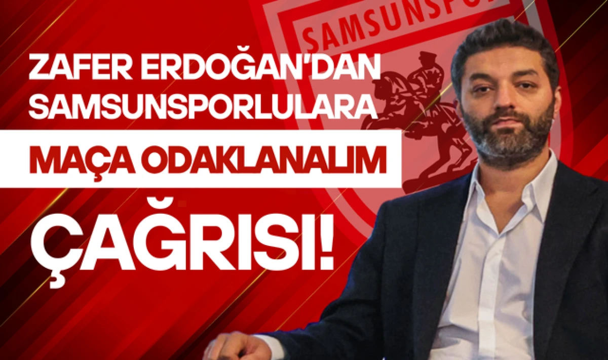 Avukat Zafer Erdoğan'dan Samsunsporlulara &Ccedil;ağrı!