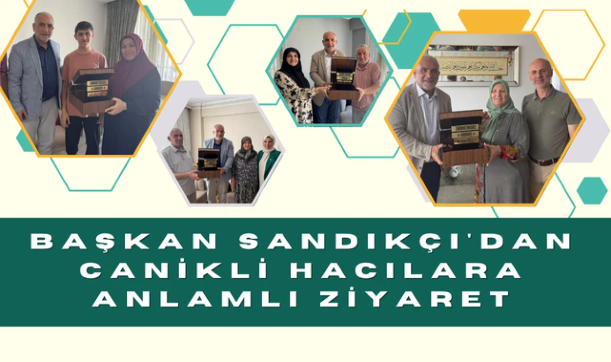 Başkan Sandıkçı'dan Hacılara Anlamlı Ziyaret