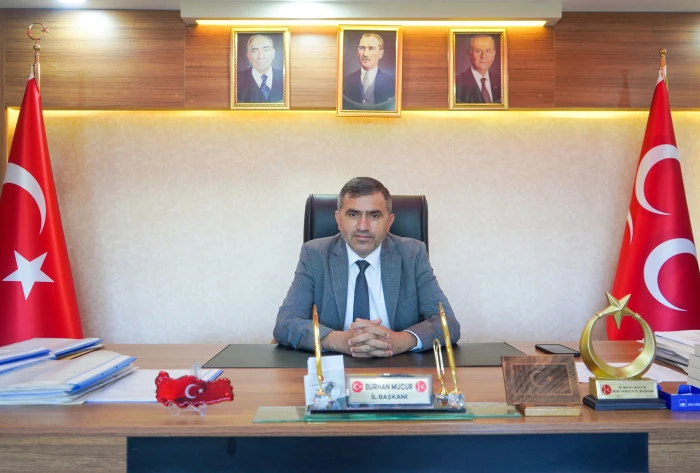 MHP Samsun İl Başkanı Burhan Mucur'dan 29 Ekim Mesajı!
