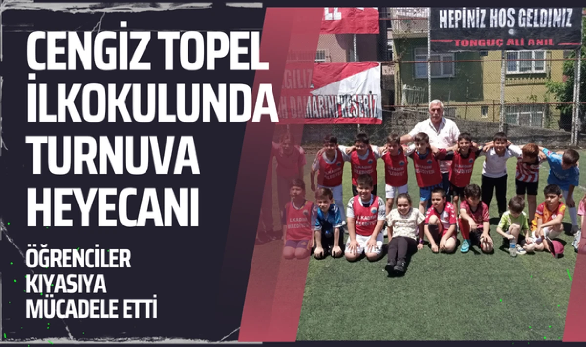 Cengiz Topel İlkokulunda Turnuva Heyecanı