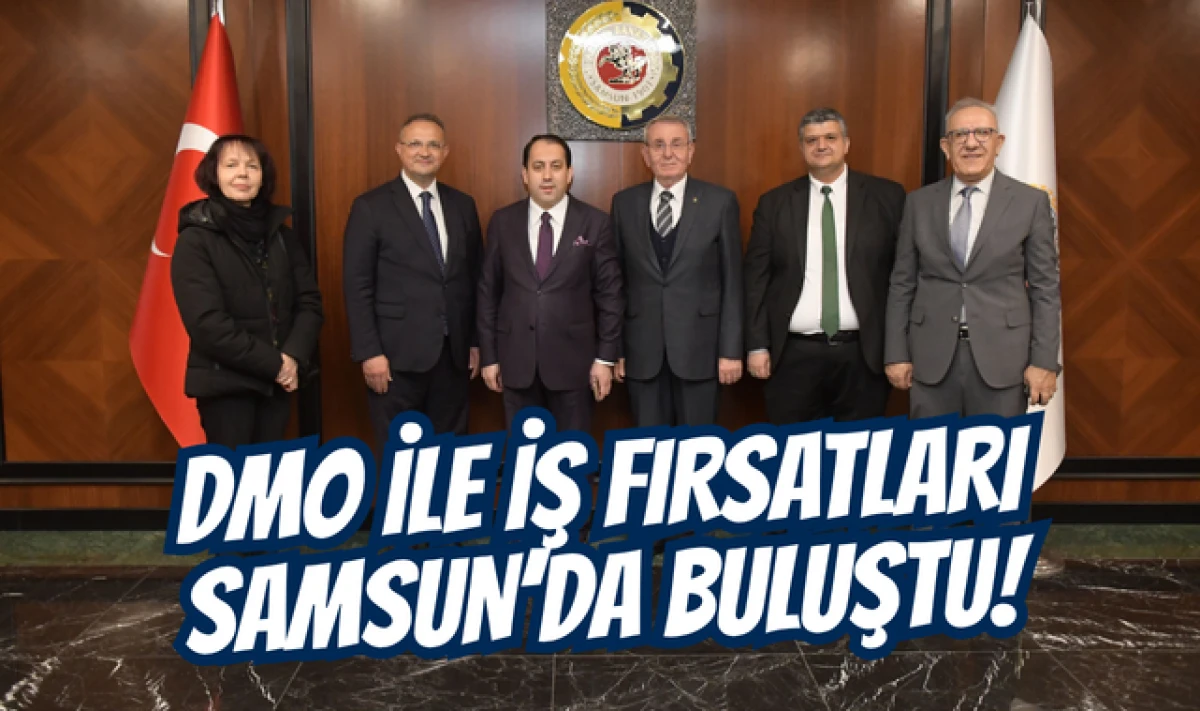 Devlet Malzeme Ofisi (DMO) İle İş Fırsatları Samsun'da Buluştu!