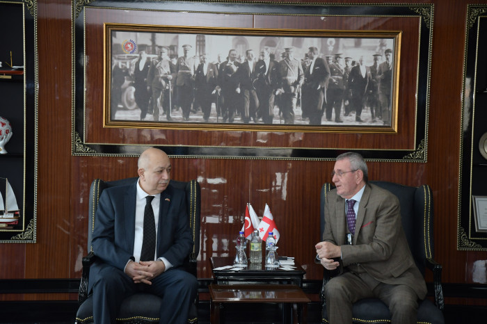 Başkan Murzioğlu Başkonsolos İashvili ile Buluştu!
