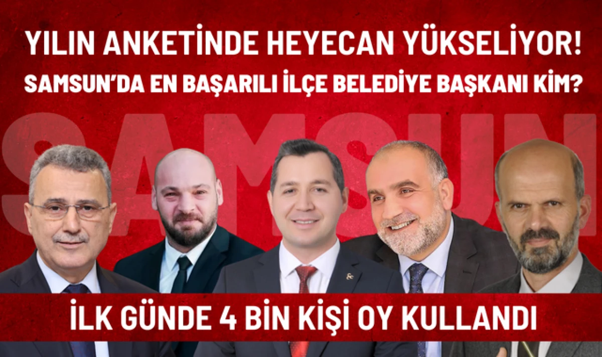 En Başarılı Belediye Başkanı Anketinde Heyecan Yükseliyor!