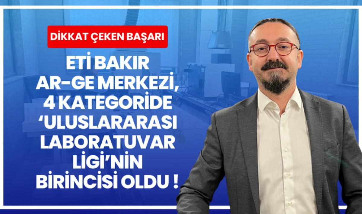 ETİ BAKIR Ar-Ge, 4 Kategoride D&uuml;nya Birincisi Oldu!