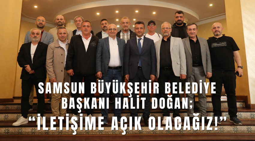 Gazeteciler'den Halit Doğan'a Ziyaret!
