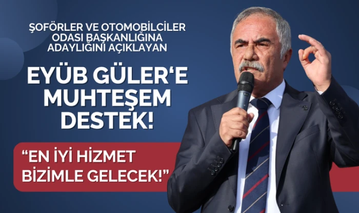 Hacı Eyüp Güler'den Muhteşem Adaylık Açıklaması!