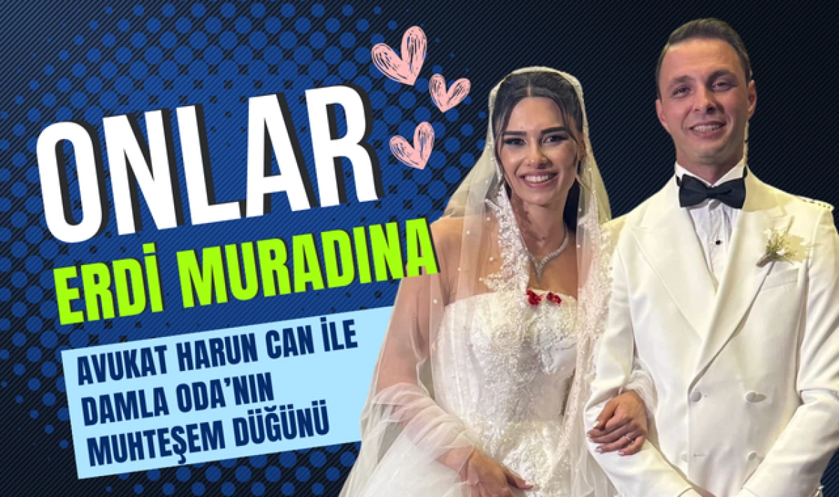 Harun ve Damla Can Çiftinin Düğünü Samsun'u Buluşturdu!