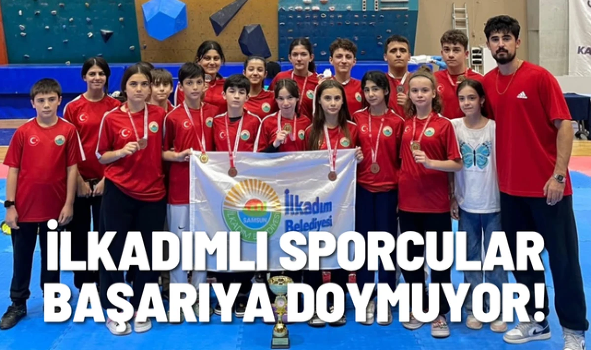 İlkadımın Altın Sporcuları Başarıya Doymuyor!