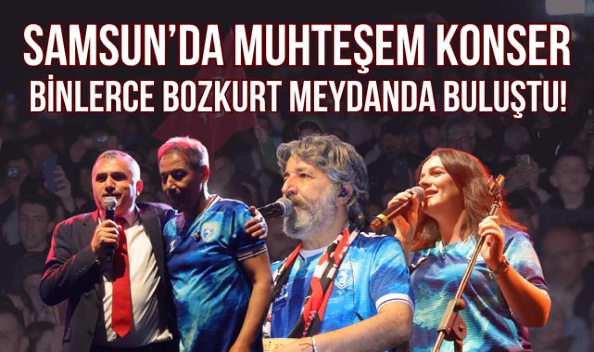 MHP Samsun İl Başkanlığının Konseri Binleri Buluşturdu!