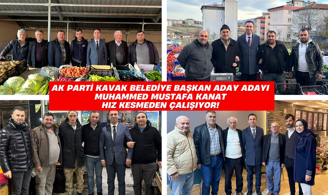  Muhammed Mustafa Kanat, Seçim Çalışmalarını Hız Kesmeden Sürdürüyor!