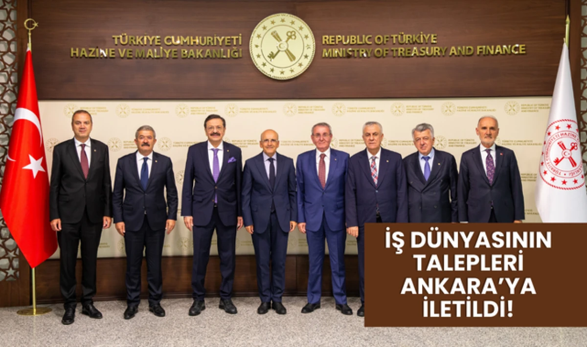 Murzioğlu, İş Dünyasının Taleplerini Ankara'ya İletti!