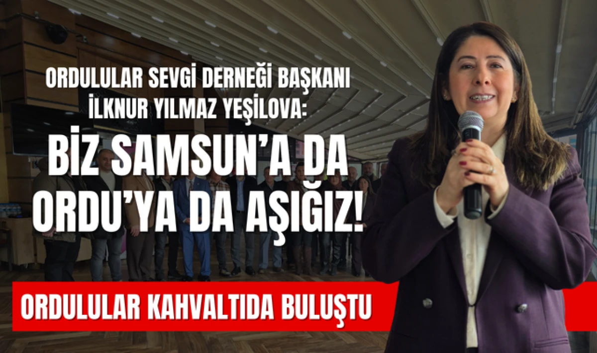 Ordulular Sevgi Derneği &Uuml;yeleri Kahvaltıda Buluştu