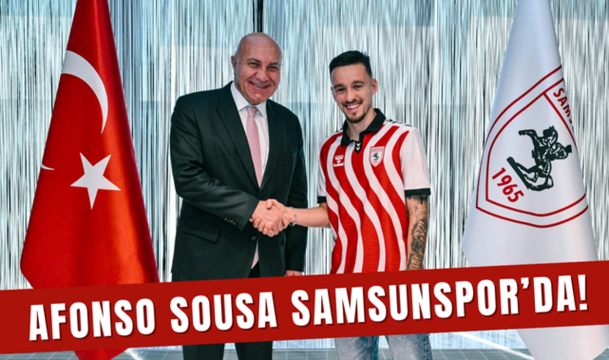  Portekizli Futbolcu Afonso Sousa Samsunspor'da! 