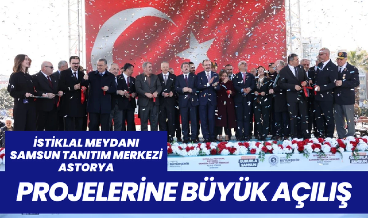 Samsun B&uuml;y&uuml;kşehir Belediyesinden B&uuml;y&uuml;k A&ccedil;ılış!