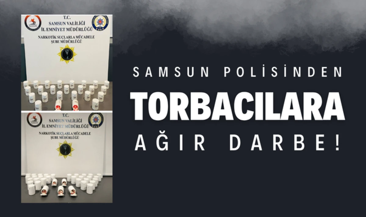 Samsun Polisinden Torbacılara Ağır Darbe!