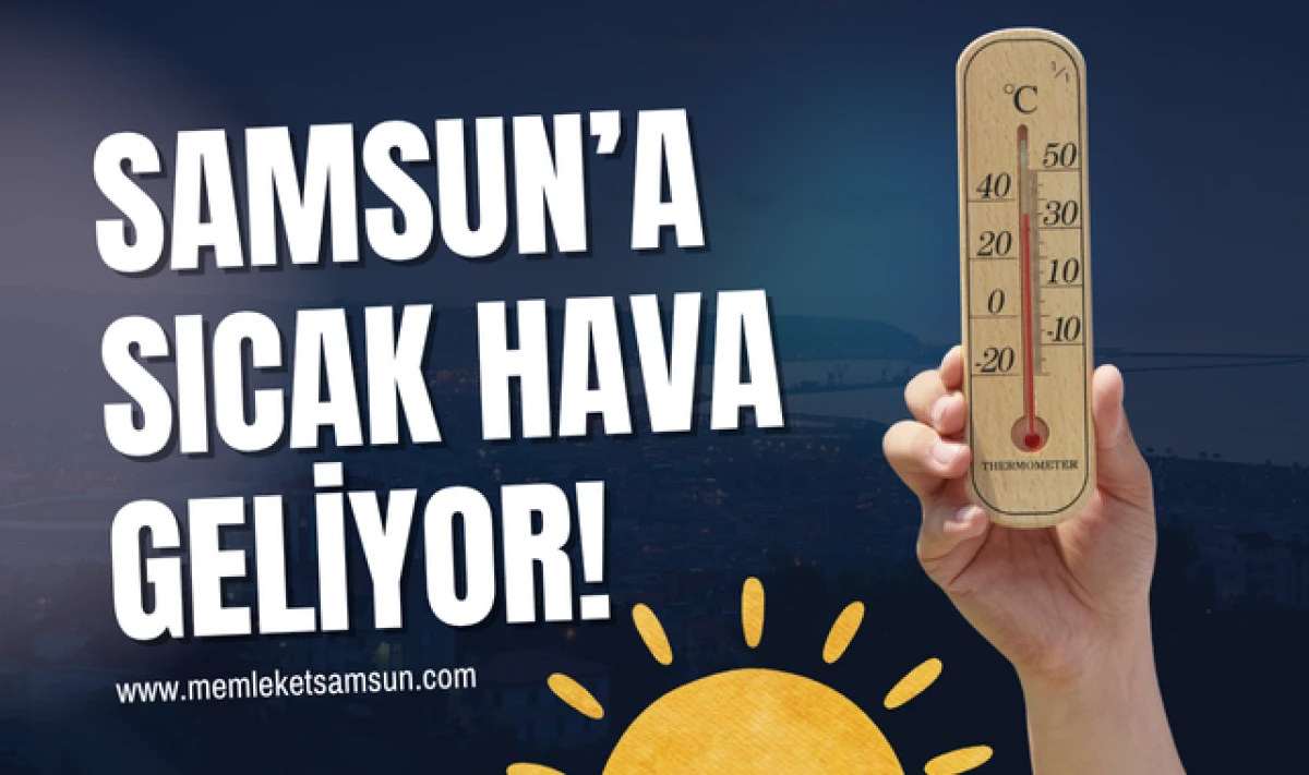 Samsun'da Soğuk Hava Yerini Güneş'e Bırakıyor!
