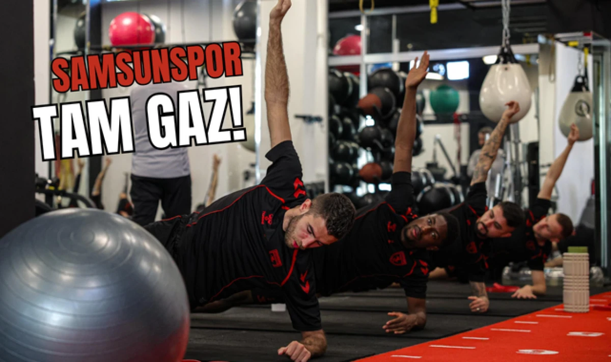 Samsunspor, Beşiktaş Maçının Hazırlıklarını Sürdürüyor!
