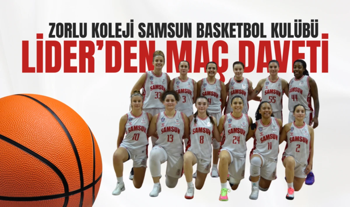Zorlu Koleji Samsun Basketbol Kul&uuml;b&uuml; Liderliği Bırakmıyor!